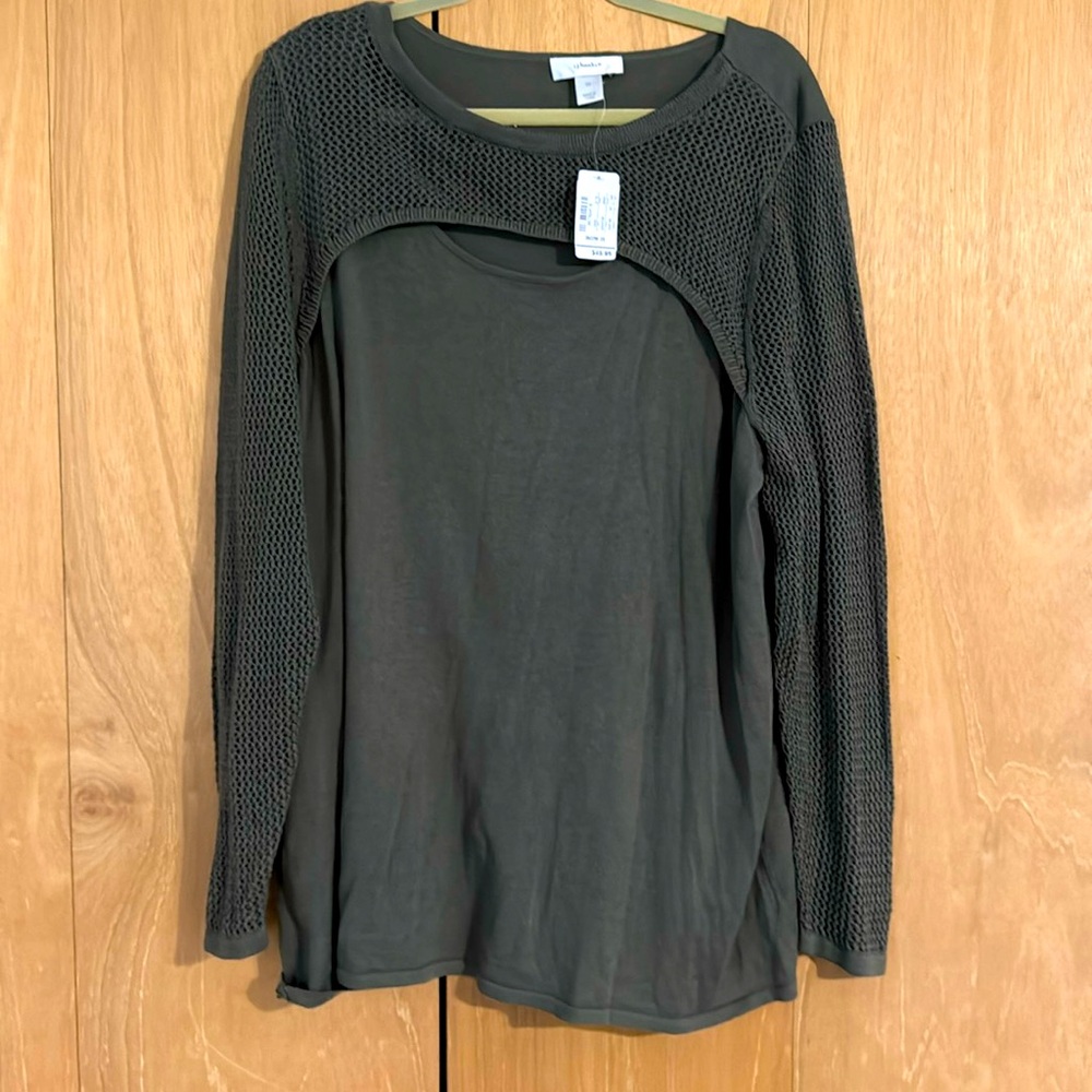 Olive green shirt 2x